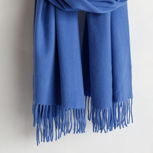Шарф кашемировый Lanavitta SAFALANO CASHMERE, Синий, 70х200 см Lan_32229709 фото