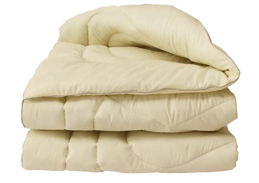 Ковдра TAG лебединий пух Бежева+ подушки 50x70, 195x215 см Odeyalo-032 фото
