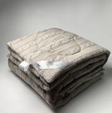 Ковдра Iglen з овечої вовни у фланелі (демі) Двоспальний 172х205 см 1000 г p_s_k_17220551F фото