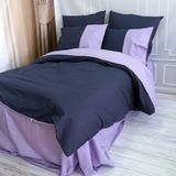Постільна білизна PREMIERE DARK BLUE / LAVENDER MOOD Ранфорс usk550255 фото