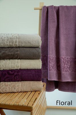 Полотенца floral new 70x140 Hanibaba m019768 фото