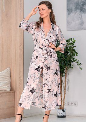 Жіночий шовковий халат Mia-Amore FLAVIA 3759 Флавія p_s_k_3759 XXL (52) фото