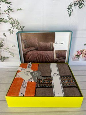 Arcadia постельное белье ранфорс Евро размер Romeo home Турция Sul-0023 фото