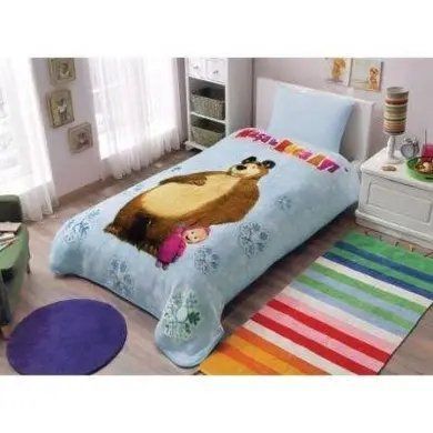 Детский плед Tac Маша и Медведь 160x220 см SulT-14000162 фото