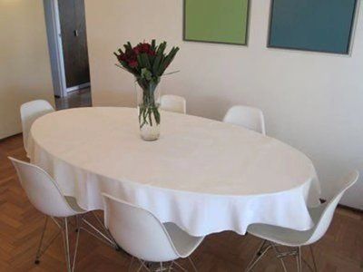 Скатертина Almira Mix бавовна Біла Прямокутна 140х250 см p_s_k_1305600 фото