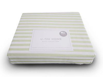 Простынь на резинке U-tek Hotel Collection 30 Stripe Хлопок posmar63510 фото
