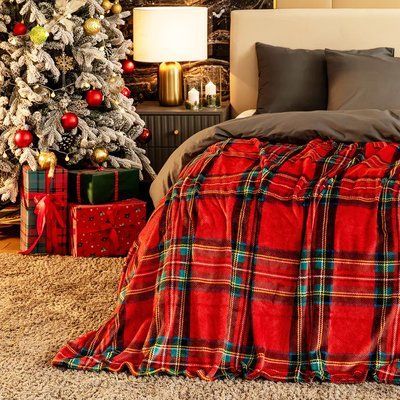 Плед флис Классическая клетка 150x200 см Love You loveyouhome_9115 фото