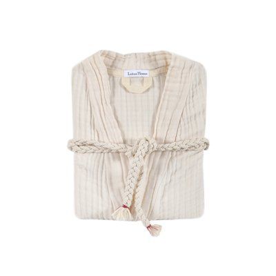 Халат Lotus Home - Nitra muslin cherry S/M svt-2000022351089 фото