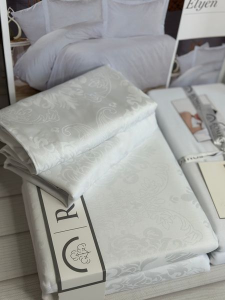 Elyen жаккардова постіль, євро розмір Romeo home Туреччина Sul-60934 фото