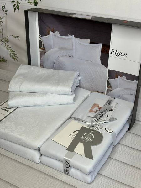 Elyen жаккардова постіль, євро розмір Romeo home Туреччина Sul-60934 фото