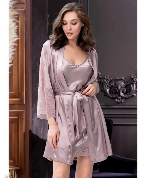 Женский атласный халат Mia-Amore "Мисти" 7263 Mia-Amore_7263_L/XL фото