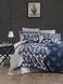 Комплект Cotton Satin S-357 Sierra navy blue S-357-Sierra-navy-blue-Євро фото 2