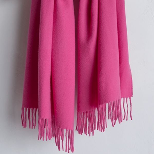 Шарф кашеміровий Lanavitta SAFALANO CASHMERE, Фуксія, 70х200 см Lan_30227709 фото