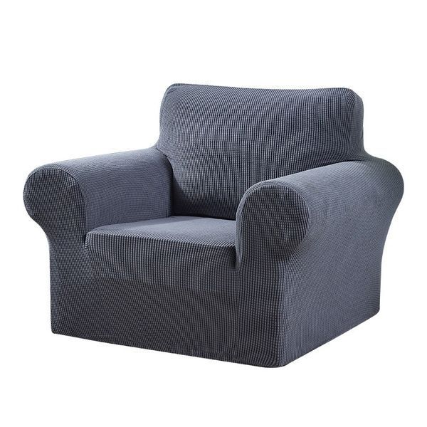 Водоотталкивающий универсальный чехол на кресло трикотаж-жатка Homytex 6-12235 фото