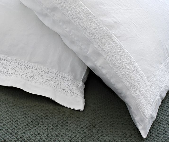 Постільна білизна вінтажний сатин Signoria Firenze Viola Lace Сімейний 150х200 см (2 шт) 270х290 см 50х70см (2шт) p_s_k_sf8504996-3 фото