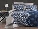 Комплект Cotton Satin S-357 Sierra navy blue S-357-Sierra-navy-blue-Євро фото 1