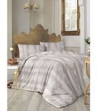 Постільна білизна nobby kahve 200x220 Altinbasak m012099 фото