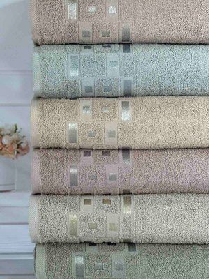 Adal Durul махрові рушники 70x140 см Sul-5822 фото