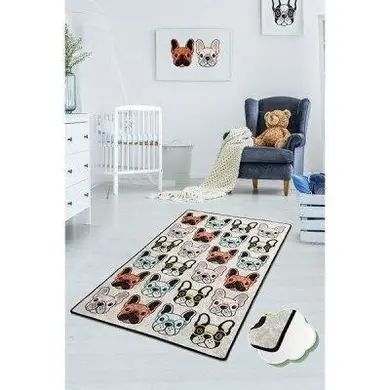 Килим дитячий безворсовий Chilai Home 100 х 160 см Dogs CHh-1898014 фото