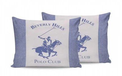 Наволочка Beverly Hills Polo Club BHPC 030 Blue, Комплект 2 шт - 50 х 70 см sv2000022228565 фото