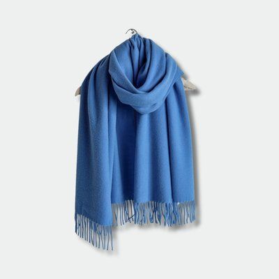 Шарф кашемировый Lanavitta SAFALANO CASHMERE, Голубой, 70х200 см Lan_34350709 фото