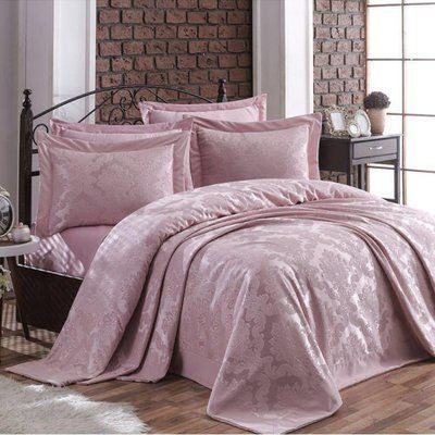 Жаккардовое покрывало с наволочками Gardines Ezgi SulGds-19560046 фото