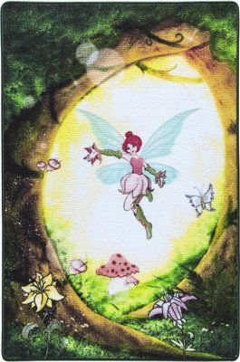 Килимок в дитячу кімнату Confetti Fairy Forest Yesil 100x150 Conf_110083652 фото