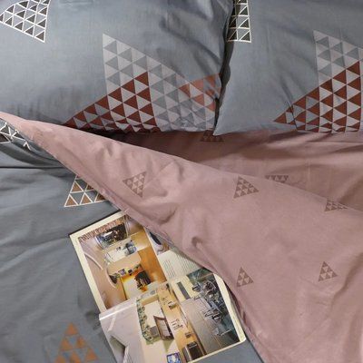 Постільна білизна Сатин Dom Cotton "Піраміда" d-c5706v фото