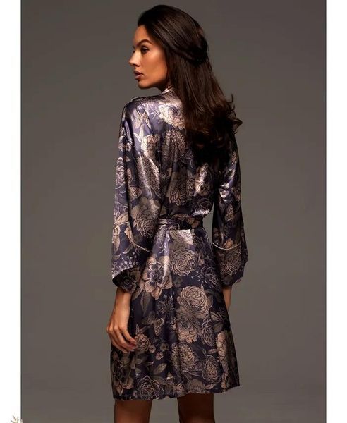 Женский шелковій халат Джаконда 4683 Mia-Amore 2XL/3XL Mia_4683_2XL/3XL фото
