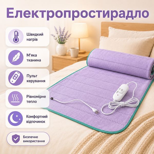Електропростирадло (простирадло з підігрівом) ТМ YASAM zrn_20610 фото