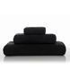 Рушник Graccioza Bee Waffle, Black, Чорний, 70х140 см, Для бані Graccioza-1484108776-20021 фото