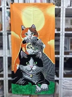 Пляжний рушник Merzuka Три кота SulMzk-8647006 фото