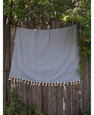 Хлопковый плед Barine Stream Throw Denim синий, sv2000022079143 фото