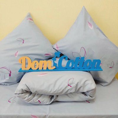 Постельное белье ранфорс Dom Cotton "Бабочки" d-c5589v фото