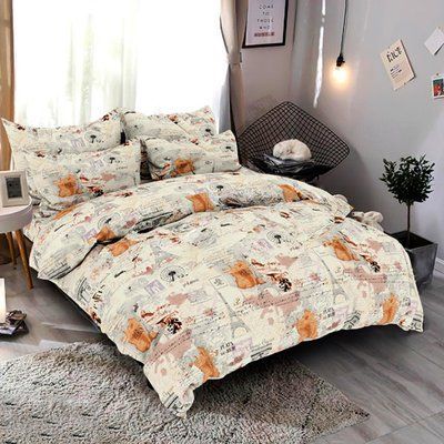 Постельное бельё Париж LoveYouHome Бязь gold Полуторные loveyouhome_7164 фото