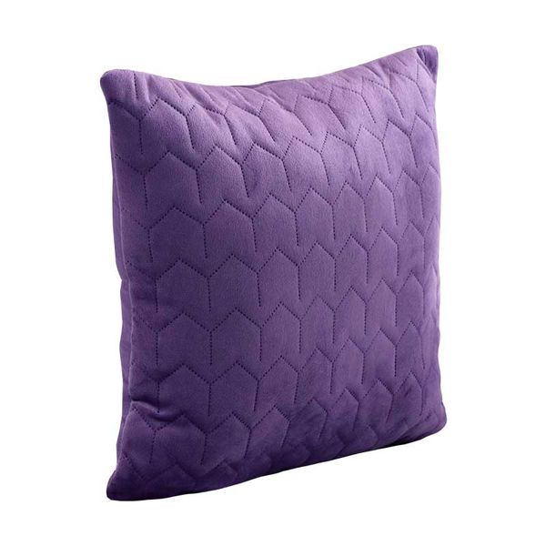 Двостороння декоративна подушка “Velour” Violet 40х40 см 311.55_Violet фото