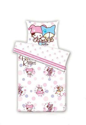 Постільна білизна для немовлят Le Vele B.KITTIES FLOWER 100% бавовна 0101.SAL.00.00.000.04.007 фото