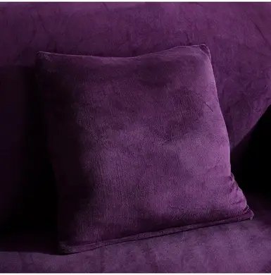 Наволочка декоративна HomyTex мікрофібра Фіолетова 6-12537 фото
