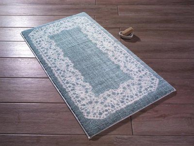 Килимок у ванну Confettii Lace Antik Mavi 80х140 см p_s_k_110083632 фото