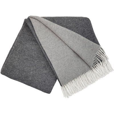 Плед Кашеміровий 2 кольори білий-сірий Love You 140x200 см loveyouhome_6068 фото