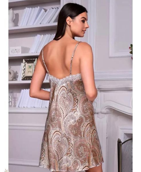 Ночная шелковая сорочка "Клементина" 3450 Mia-Amore XL Mia_3450_XL фото