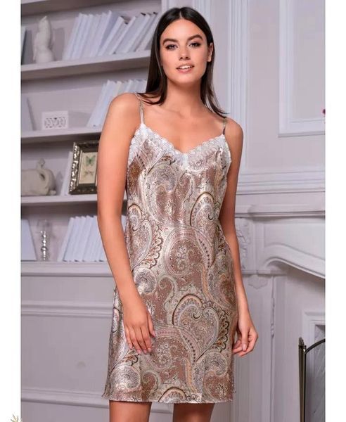 Ночная шелковая сорочка "Клементина" 3450 Mia-Amore XL Mia_3450_XL фото