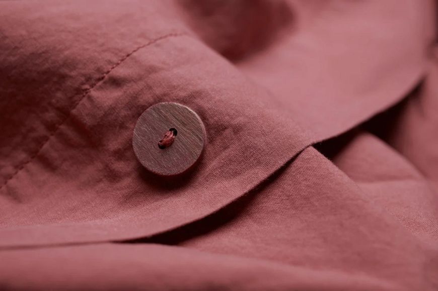 Підодіяльник варений бавовна перкаль L1nkstudio Smokey red Полуторний 150х220 см p_s_k_24551 фото