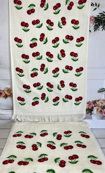 Cherry набір кухонних рушників 40х60см , 12шт/уп Mame Турция Sul-860 фото
