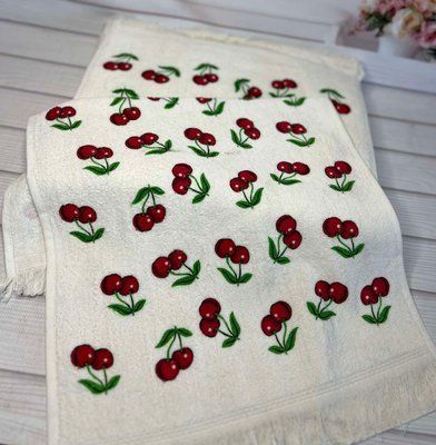 Cherry набір кухонних рушників 40х60см , 12шт/уп Mame Туреччина Sul-860 фото