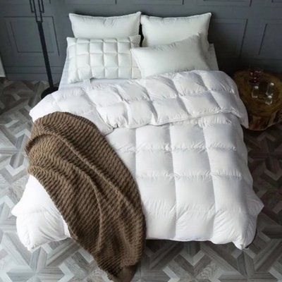 Ковдра пухова двоспальна Prestij Textile (200х220) fluff 41580 Pre_41580 фото