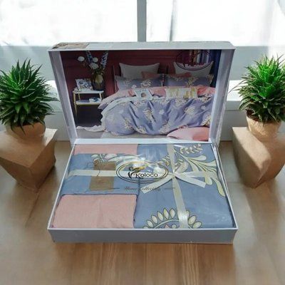 Постельное белье (200x220) Home Textile E-POM 863902 HTex863902 фото