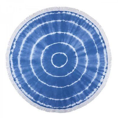 Пляжний рушник 150 х 150 Barine Pestemal - Swirl Roundie sv2000022244442 фото