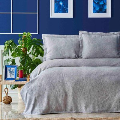 Покривало з наволочками Nautica Home - Carla gri p_s_k_svt-2000022267830 фото