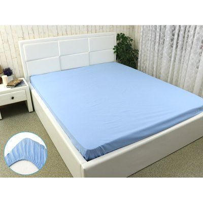 Бязеве простирадло на гумці Blue1 140х200 см 501.114У_Blue1 фото